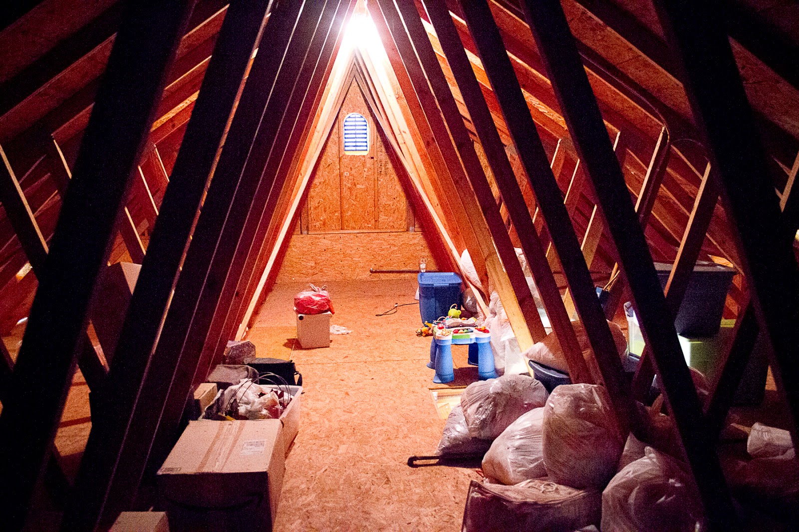 Detached Garage Room and Attic