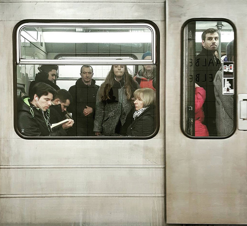 Photography Subway Series from Brussels by Gregory Autiquet