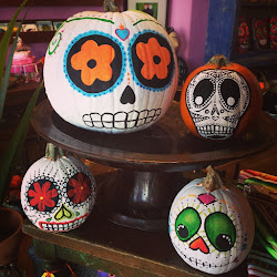 dead halloween skull pumpkins muertos pumpkin sugar painted dia los artelexia painting decorations diego san workshops casa fete diy decorating