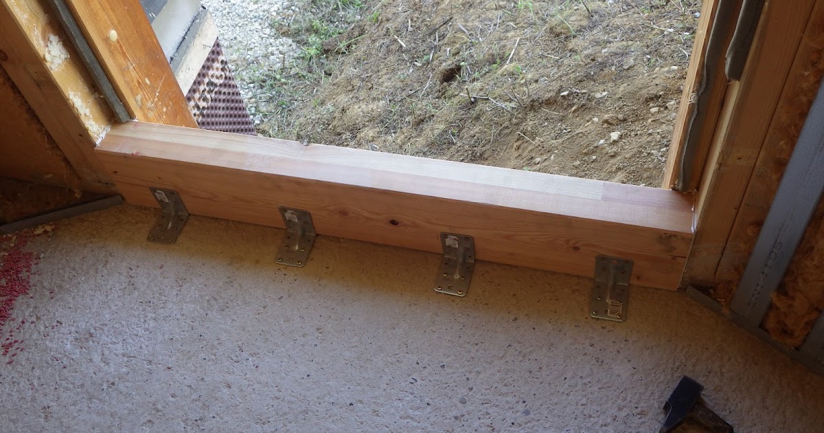 Notre aventure dans la construction Seuil de porte d'entrée