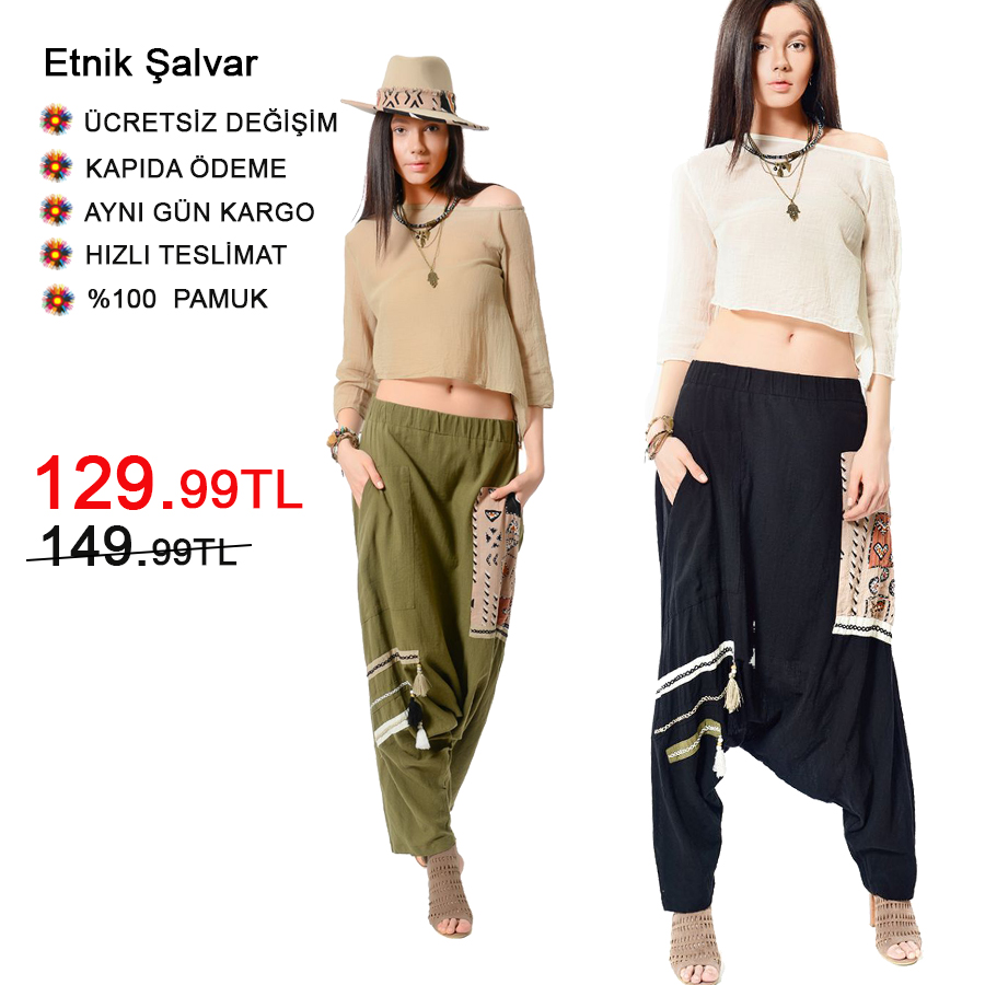 Kadın şalvar modelleri Kadın şalvar modelleri