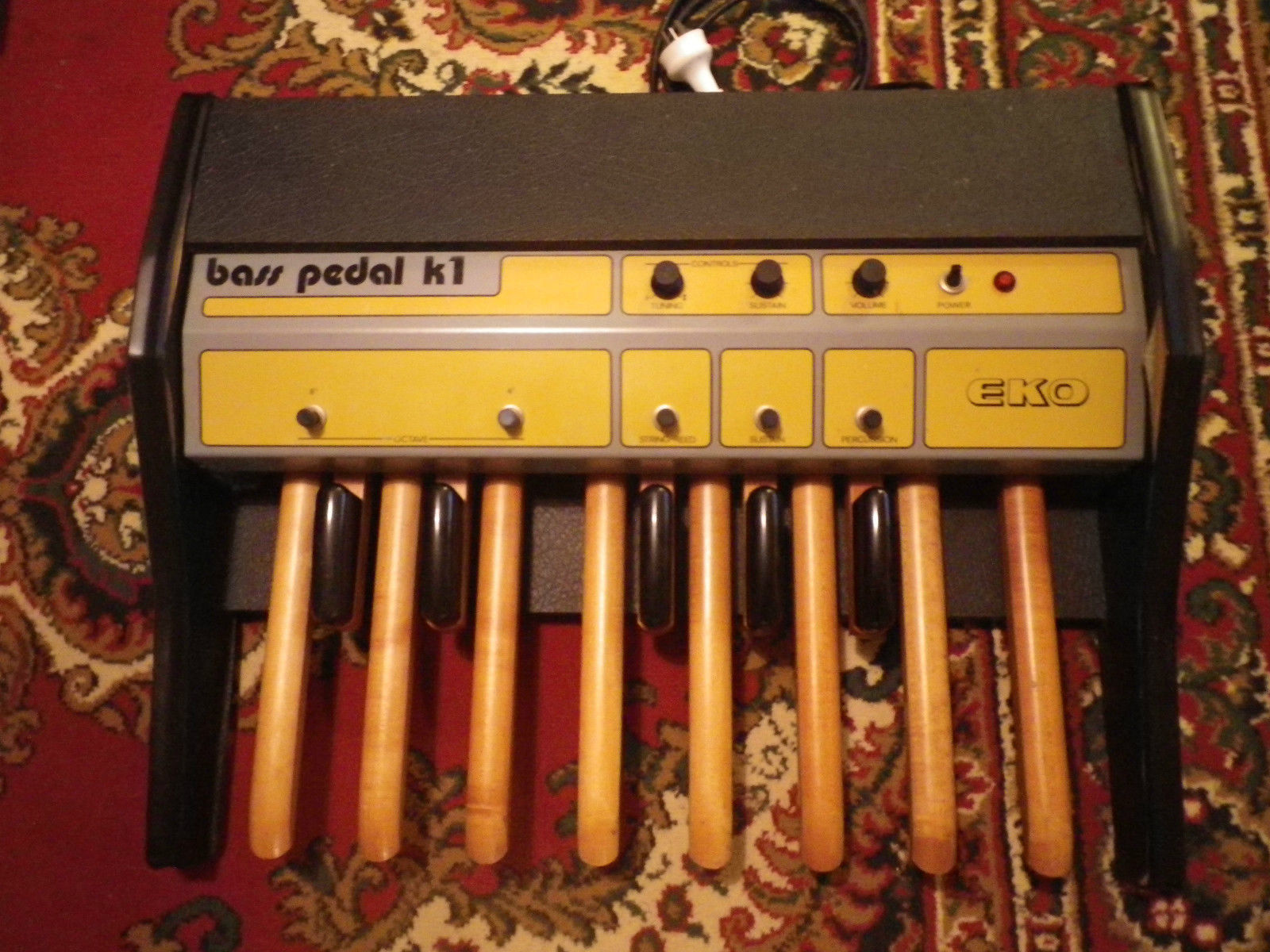 MATRIXSYNTH EKO BASS FOOT PEDALS K1 ANALOUGE BASS SYNTH PEDALS SN 0925