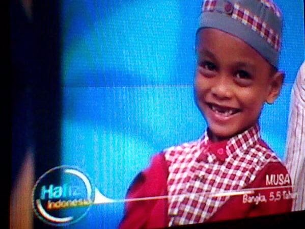 travelplusindonesia Video Hafiz Indonesia 2014 Musa Bocah