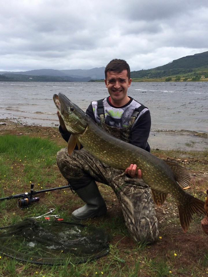 Fishingmegastore Fish of the Month Entry August 2016 Venachar Pike!
