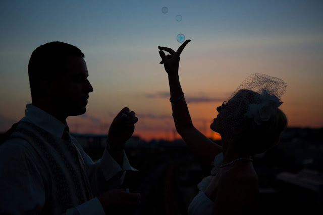 Seifenblasen Hochzeit