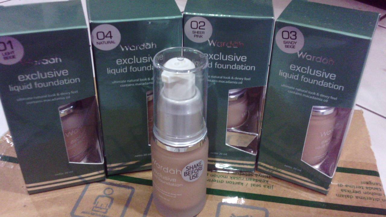 Review Wardah Exclusive Liquid Foundation Rekomendasi Alas