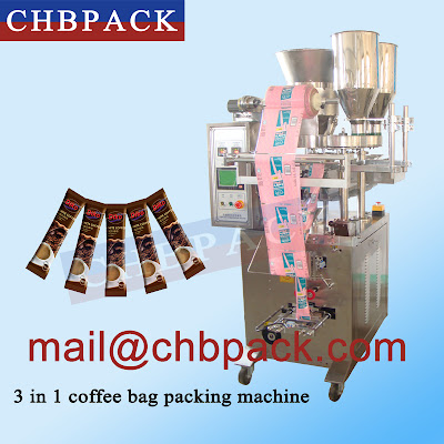 3 in 1 coffee packing machine