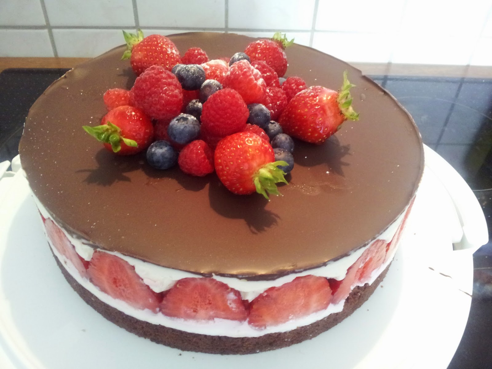 Miss-ButterCake : Erdbeer Mascarpone Torte