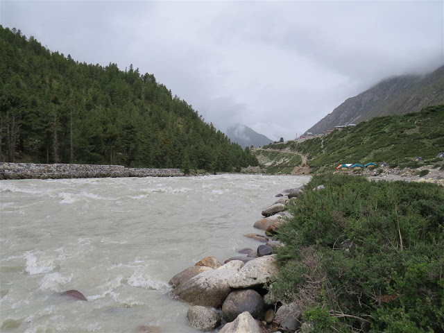 River Baspa at Chitkul River Baspa at Chitkul