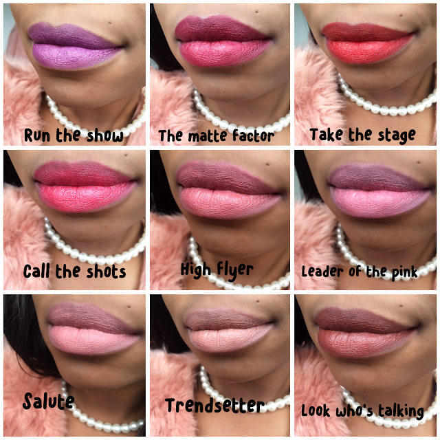 Rimmel London only 1 matte lipstick swatches dark skin review nc50 mac
