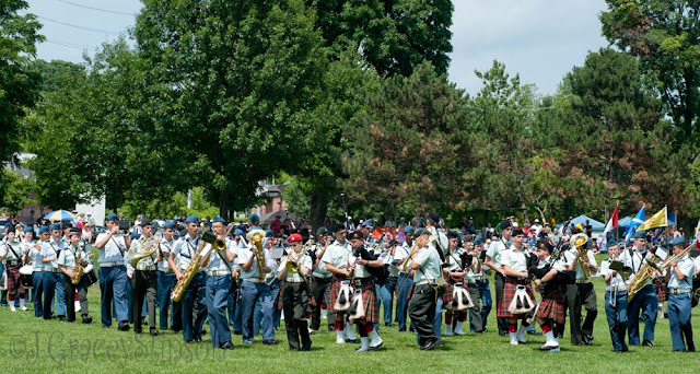 Massed Bands Orillia The "coming together" of the massed bands for the Orillia 2015 Scottish Festival