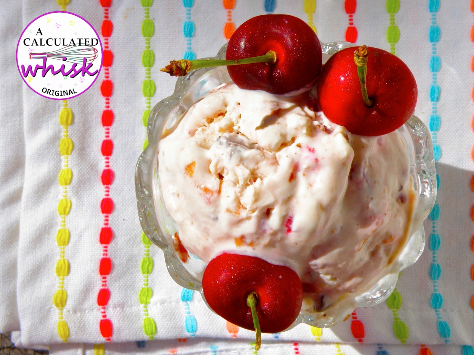 A Calculated Whisk Cherry Garcia Frozen Yogurt