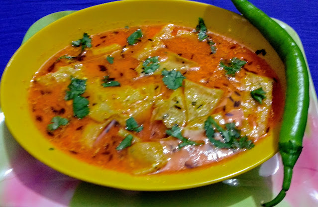 Rajasthani papad ki sabzi recipe recipes