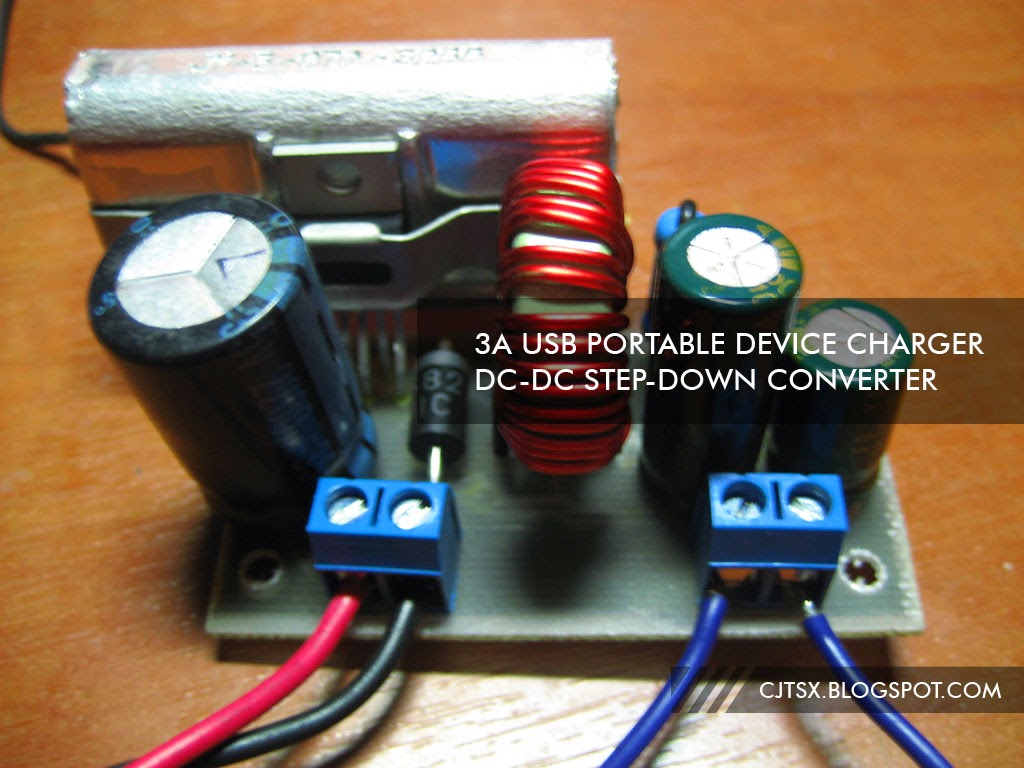 Digital Twilight: 3A USB device charger (LM2576) (Updated)