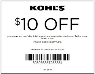 coupon for kohls 2018