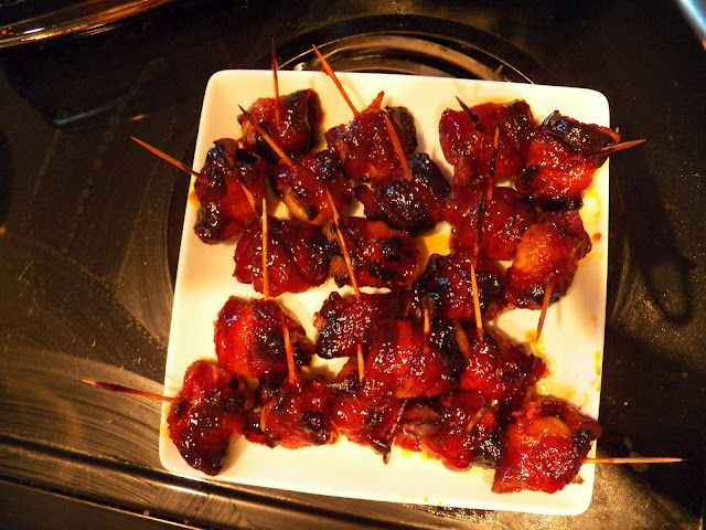 Bacon Wrapped Water Chestnuts