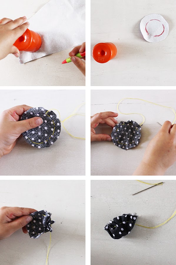 DIY: collar con retales de tela