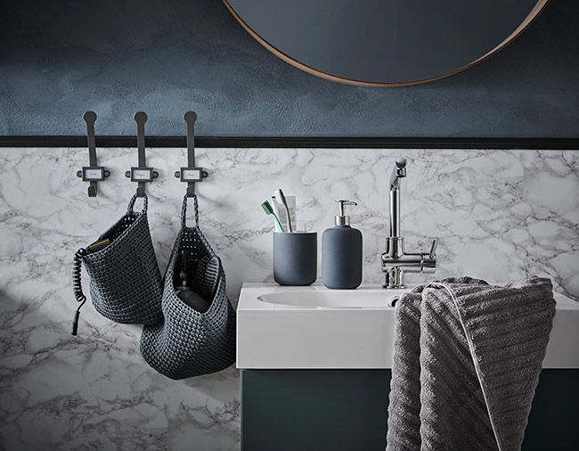 Find affordable alternatives to marble and stone