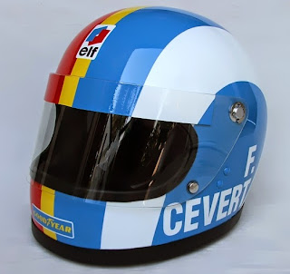 Il casco di Francois Cevert è diventato un'icona degli anni '70