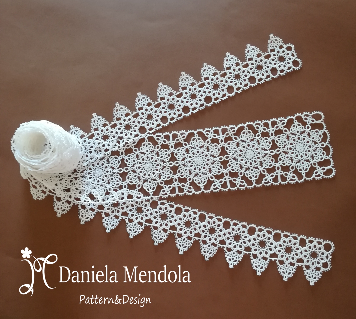 Daniela Mendola Tatting how to make Josephine Knot Chiacchierino