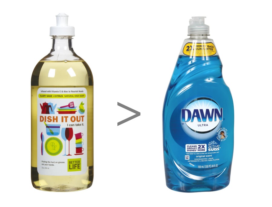 Simple switch Dish soap harmless home