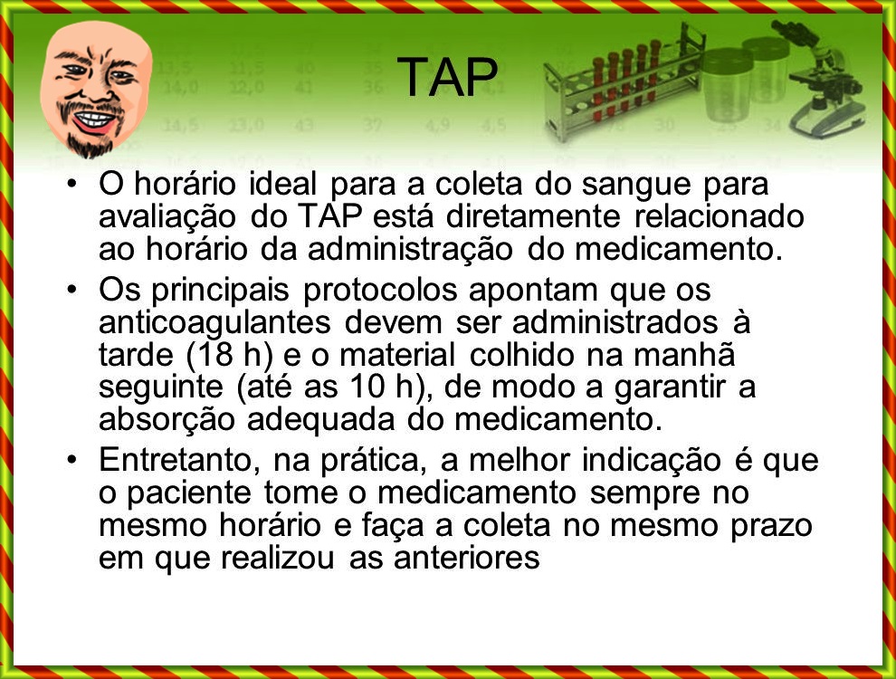 O que significa inr no exame de sangue