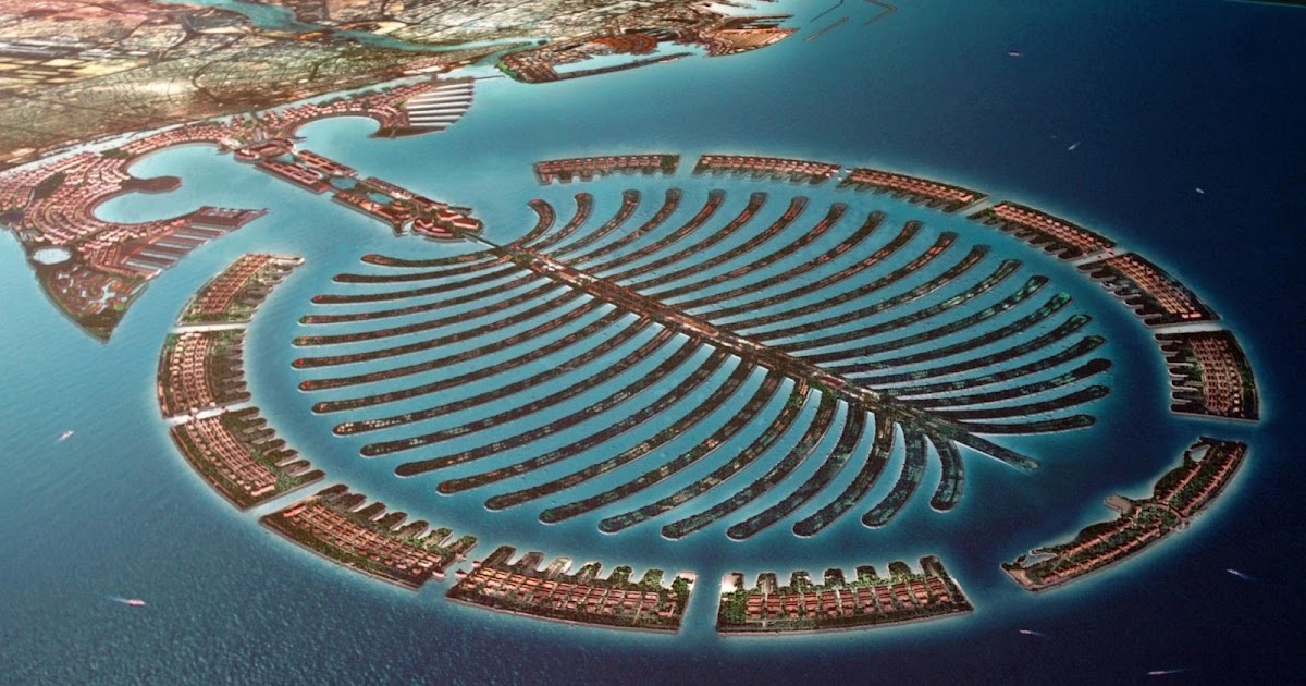 ¡Impresionantes islas artificiales de Dubai! Metacrilatos