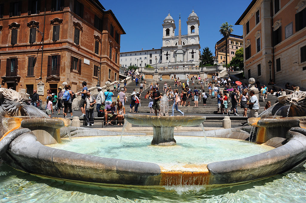 descubriendo ciudades... La Piazza di Spagna