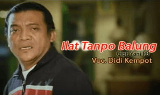 Lirik Lagu Ilat Tanpo Balung - Didi Kempot