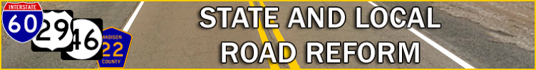 State And Local Road Reform