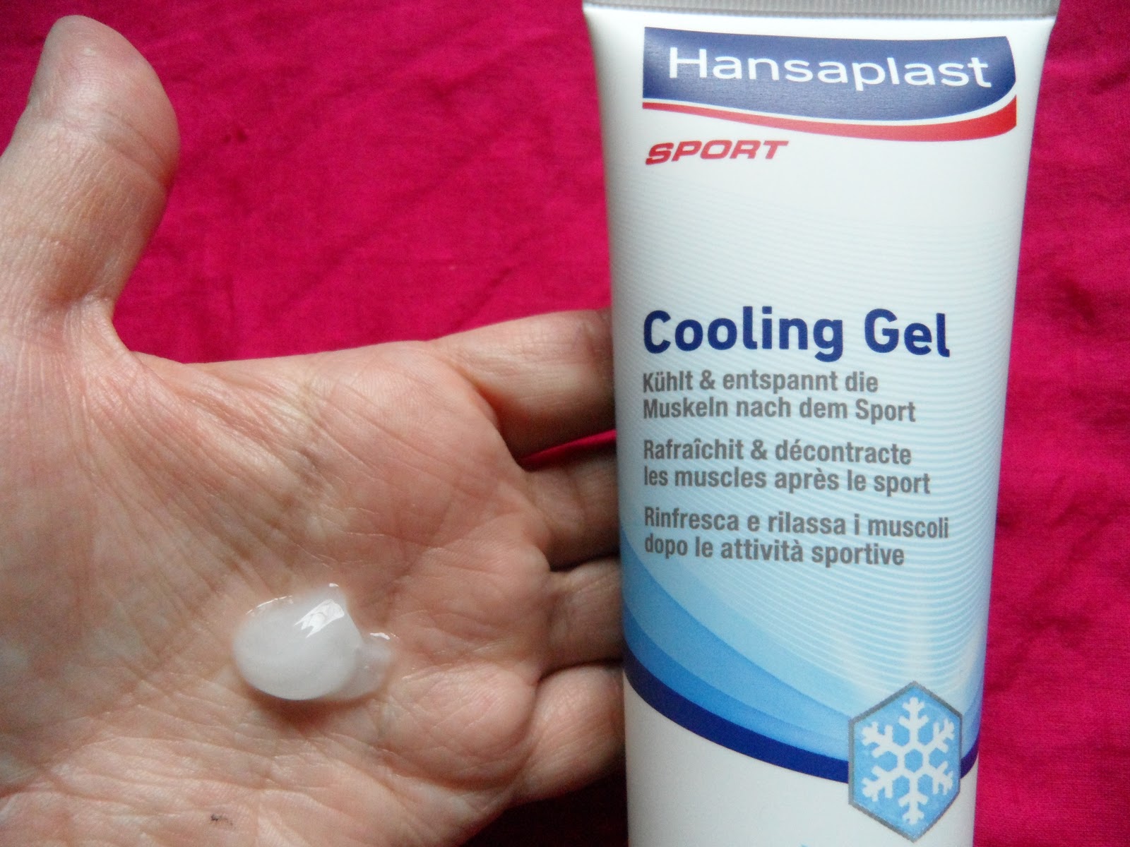 Josettas Welt Hansaplast Sport Cooling Gel