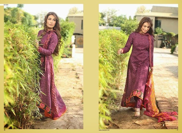 New & Exclusive Summer Wear Lawn Collection By Shariq Textiles With Reeva From 2014