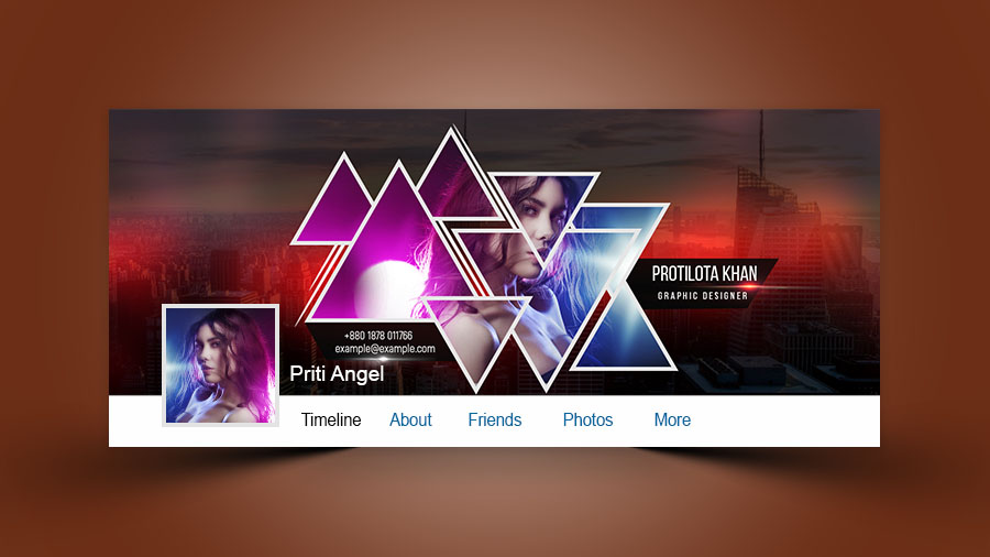 Stylish Facebook Cover Design Tutorial