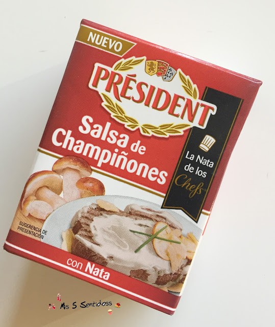 Président crema champiñones Président crema champiñones