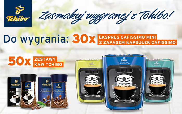 Wygraj Ekspres Cafissimo Mini wraz z zestawem 30 kapsułek Konkurs