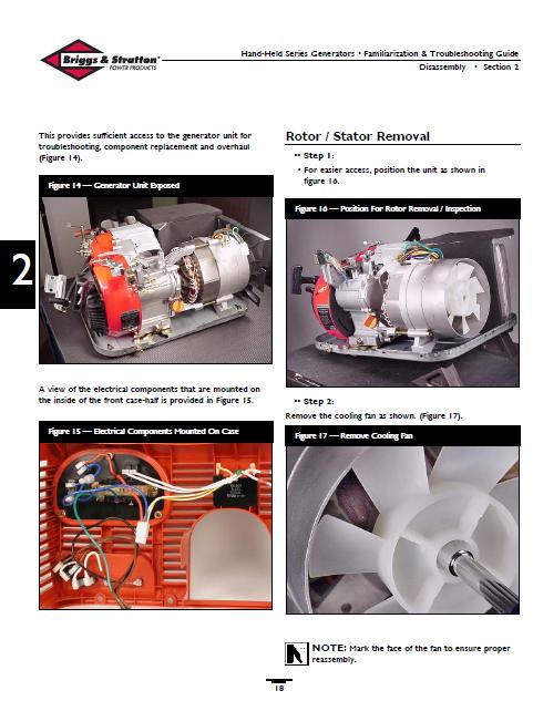 repair-manuals: Briggs and Stratton Handheld Generators