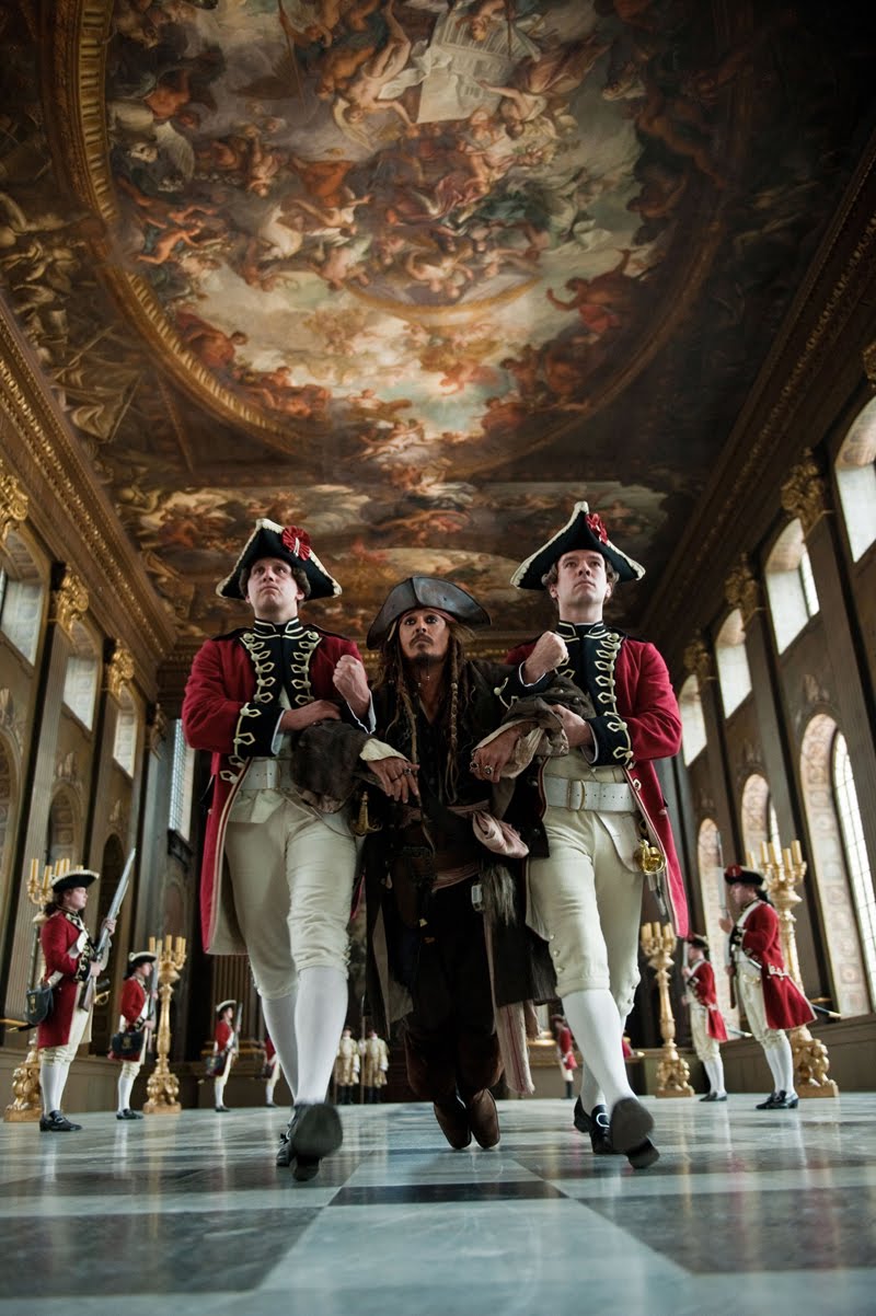 Johnny Depp Pirates Of The Caribbean On Stranger Tides Movie poster stills wallpaper