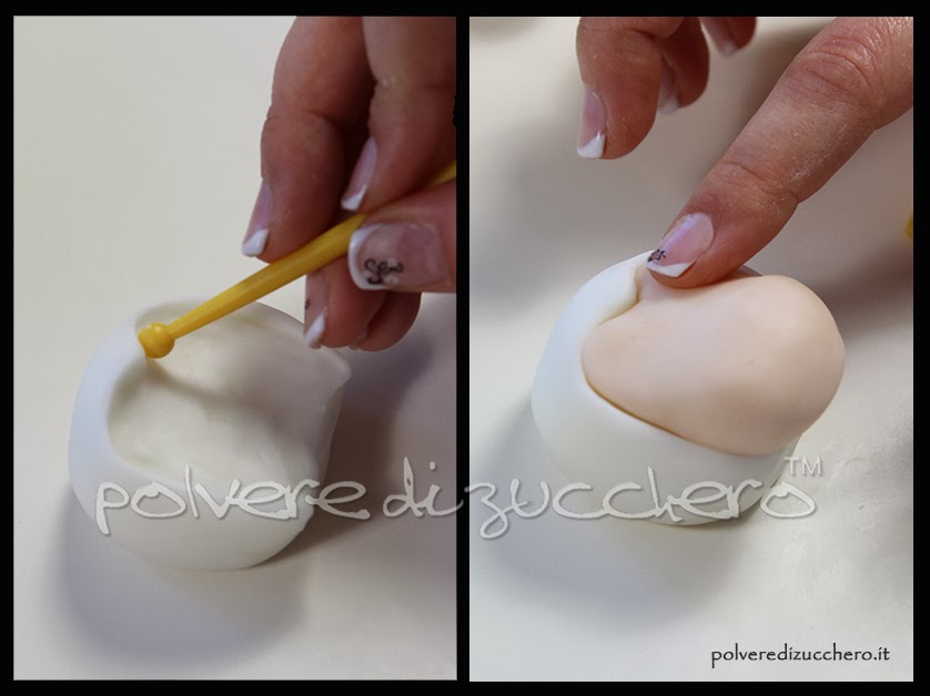 tutorial bimba coniglietta passo a passo polvere di zucchero