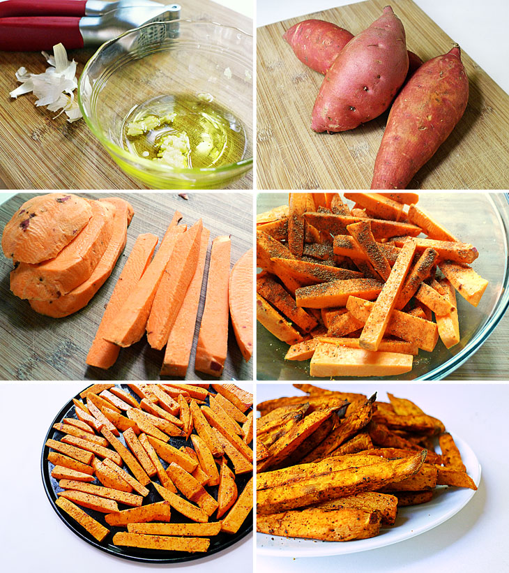 Cooking Weekends Spiced & Baked Sweet Potato Fries