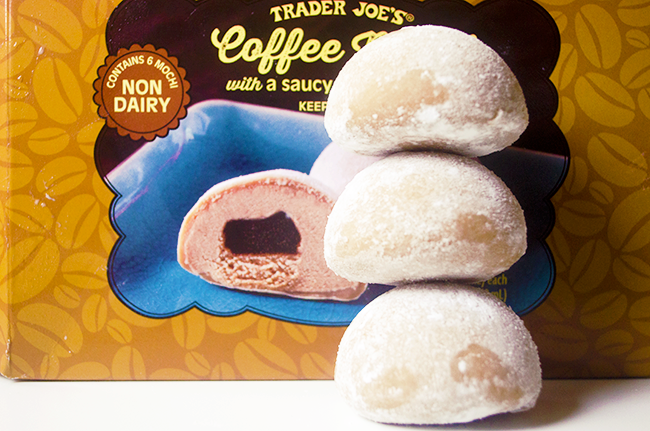 Trader Joe's Spring 2017 Vegan Coffee Products - Vegan and love coffee? Check out my review of every single vegan coffee product featured at Trader Joe's right now. Includes Coffee Flour, Coffee Glazed Almonds, Coffee Mochi, and more! Click here for the recipe, or pin it for later <3 trader joe's vegan coffee options, trader joe coffee options, trader joe free coffee, trader joe's coffee, trader joe's coffee 2017, trader joe's coffee and garlic rub, trader joe's coffee batons, trader joe's coffee bbq rub, trader joe's coffee beans, trader joe's coffee chocolate, trader joe's coffee cocoa batons, trader joe's coffee dry rub, trader joe's coffee flour, trader joe's coffee garlic rub, trader joe's coffee list, trader joe's coffee mochi, trader joe's coffee mochi review, trader joe's coffee mochi vegan, trader joe's coffee prices, trader joe's coffee reviews, Adventurous Stranger Coffee Kölsch, vegan Organic Fair Trade Wake Up Blend Coffee, vegan Caramel Flavored Coffee Granola, vegan Coffee Mochi, Coffee Body Scrub review, vegan Coffee Flour, vegan BBQ Rub and Seasoning with Coffee and Garlic, vegan Organic Fair Trade Dark Chocolate Espresso Batons, trader joe's vegan coffee