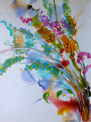 alcohol ink inks yupo painting watercolor paint instructional sharpies technique sharpie crafts buffalo ghost techniques wendy paintings flowers fabric inadequate