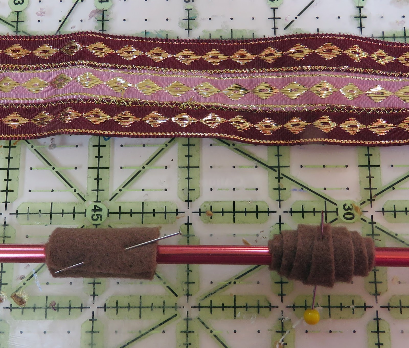 Novasblossoms Fiber Arts Fabric Beads Tutorial