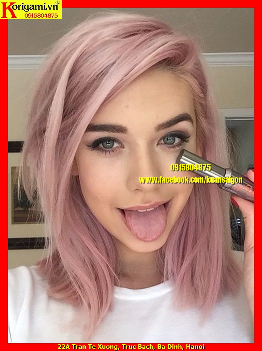 18 mẫu tóc hồng sành điệu dành cho cô nàng cá tính  IVY moda