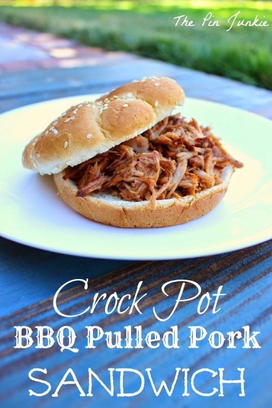Crock Pot BBQ Pulled Pork Sandwiches