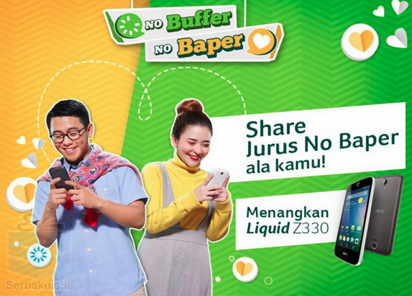 Kuis Facebook Jurus No Baper Berhadiah 6 Acer Liquid Z330 Kuis Facebook Jurus No Baper Berhadiah 6 Acer Liquid Z330