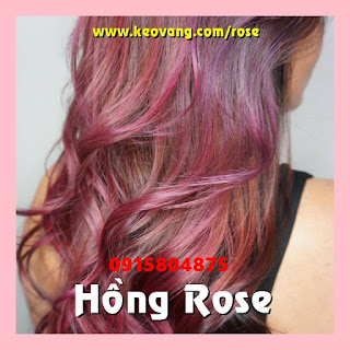 HỒNG ROSE GOLD: MÀU TÓC NHUỘM ĐỘC QUYỀN THƯƠNG HIỆU KORIGAMI