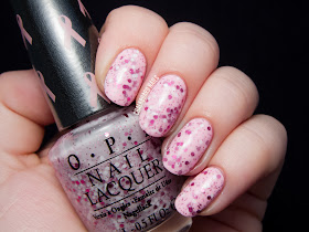 OPI The Power of Pink via @chalkboardnails