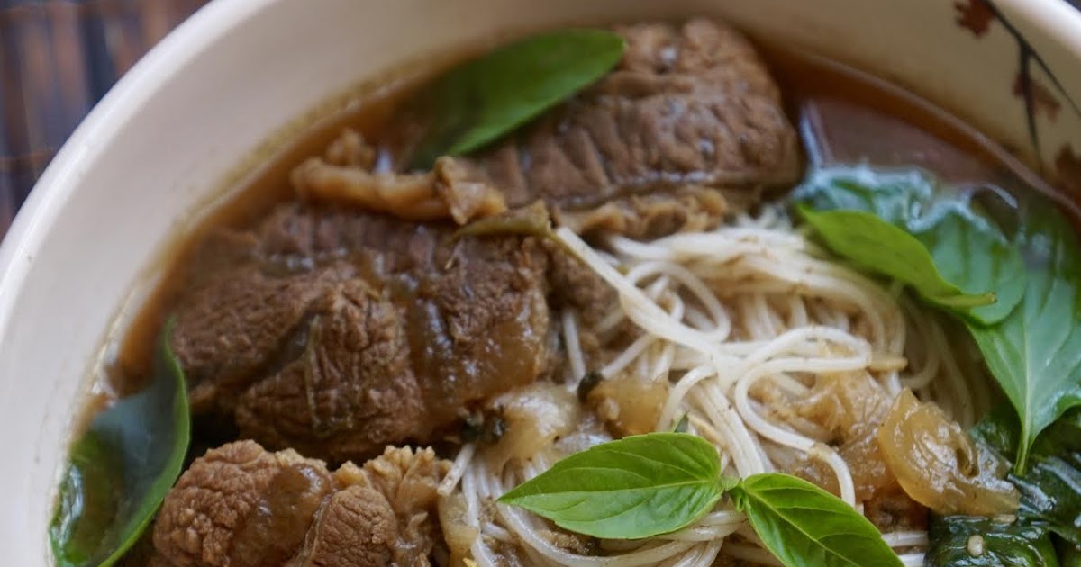 Cook Your Own Way!! Thai Beef Noodle Soup