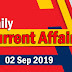 Kerala PSC Daily Malayalam Current Affairs 02 Sep 2019