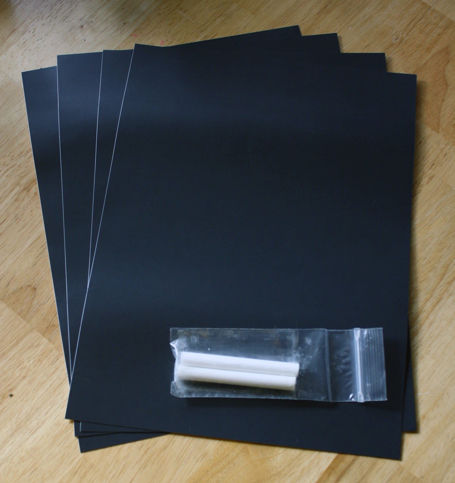 Upset Apple Cart DIY Chalkboard and Chalk Holder